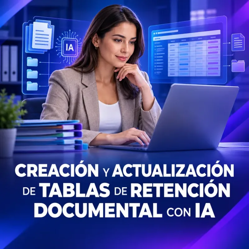 Creación y Actualización de Tablas de Retención Documental con IA