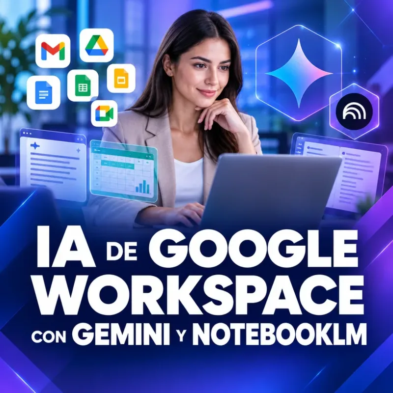 IA de Google Workspace con Gemini y NotebookLM
